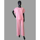 AKA Textured Lounge Set - Multiple Colors