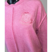 Pink AKA Shield Sweatshirt