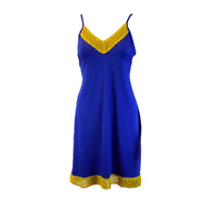 Chemise, Blue and Gold