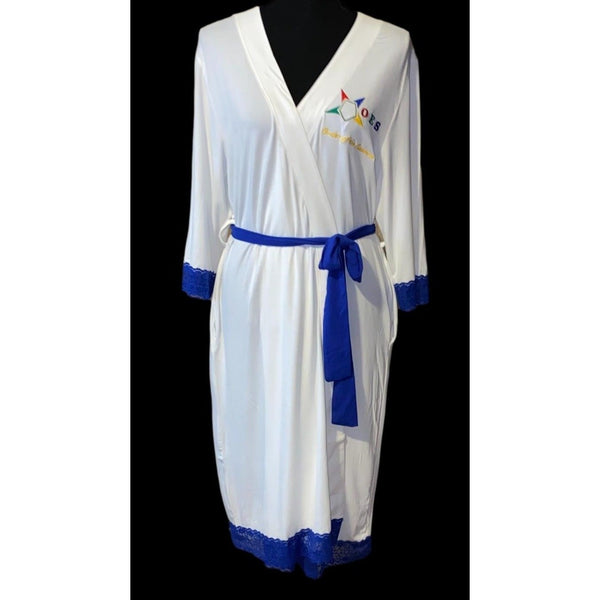 Bamboo Robe, Order of The Eastern Star Sorority Intimates & Clothing Company Bamboo Robe, Order of The Eastern Star Sorority Intimates & Clothing Company