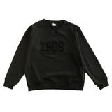 Monochrome Black Chenille 1908 Sweatshirt, Alpha Kappa Alpha