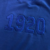 Monochrome Chenille 1920 Sweatshirt, Zeta Phi Beta